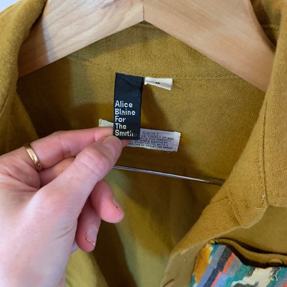 Vintage Button Down Alice Blaine For The Smiths - Picture 2 of 6